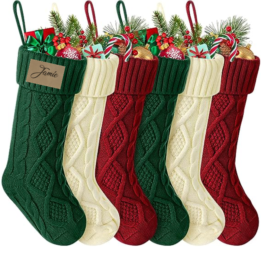 Custom Name Christmas Stocking