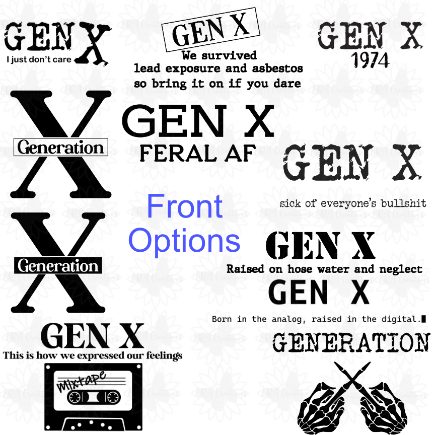 Generation X T-Shirt Survived