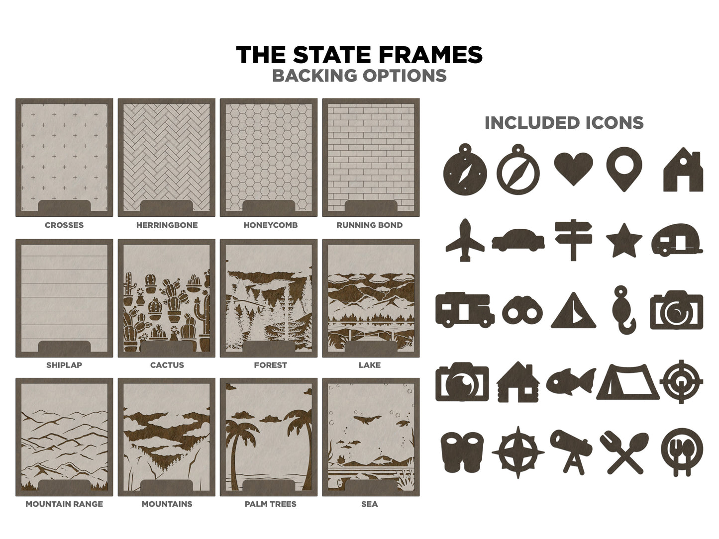 State Frame Sign