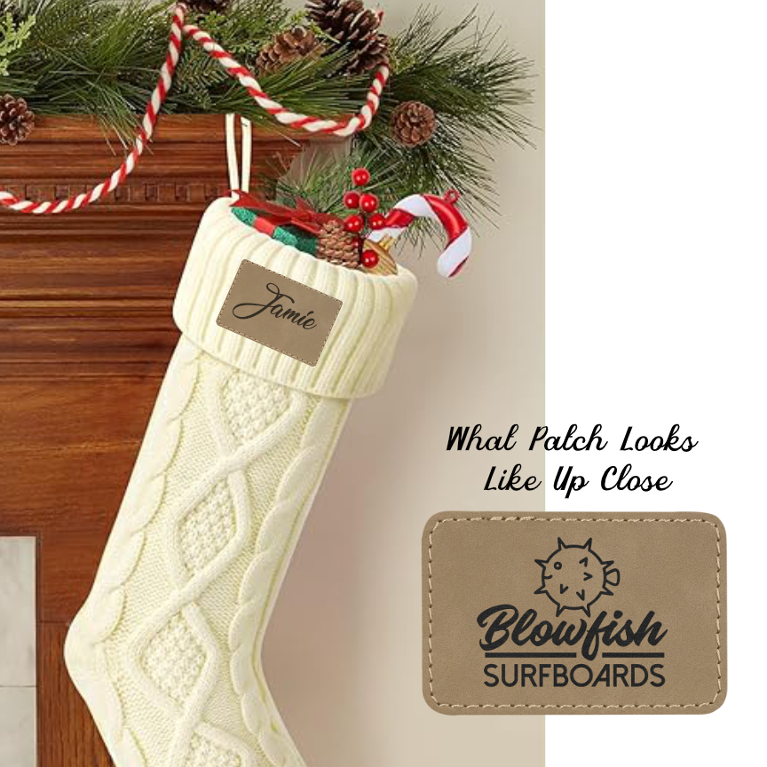 Custom Name Christmas Stocking