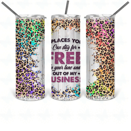 2 Places You Can Stay For Free Tumbler