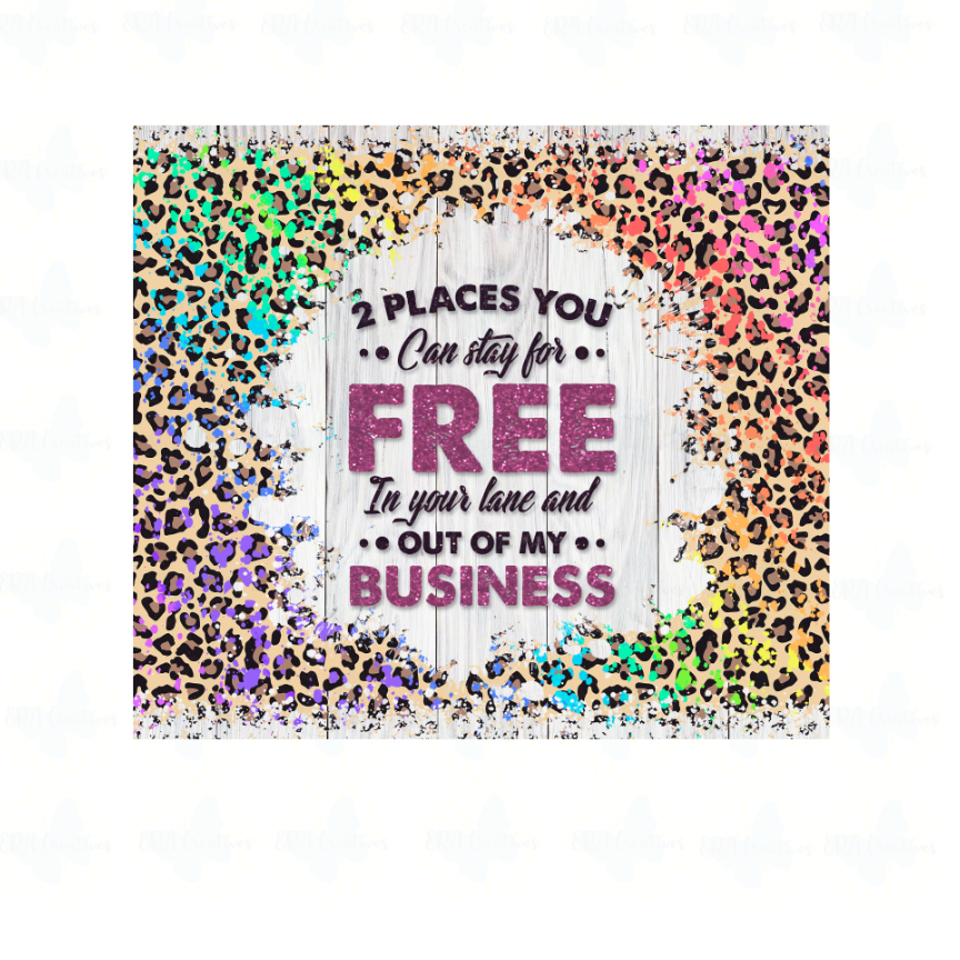2 Places You Can Stay For Free Tumbler