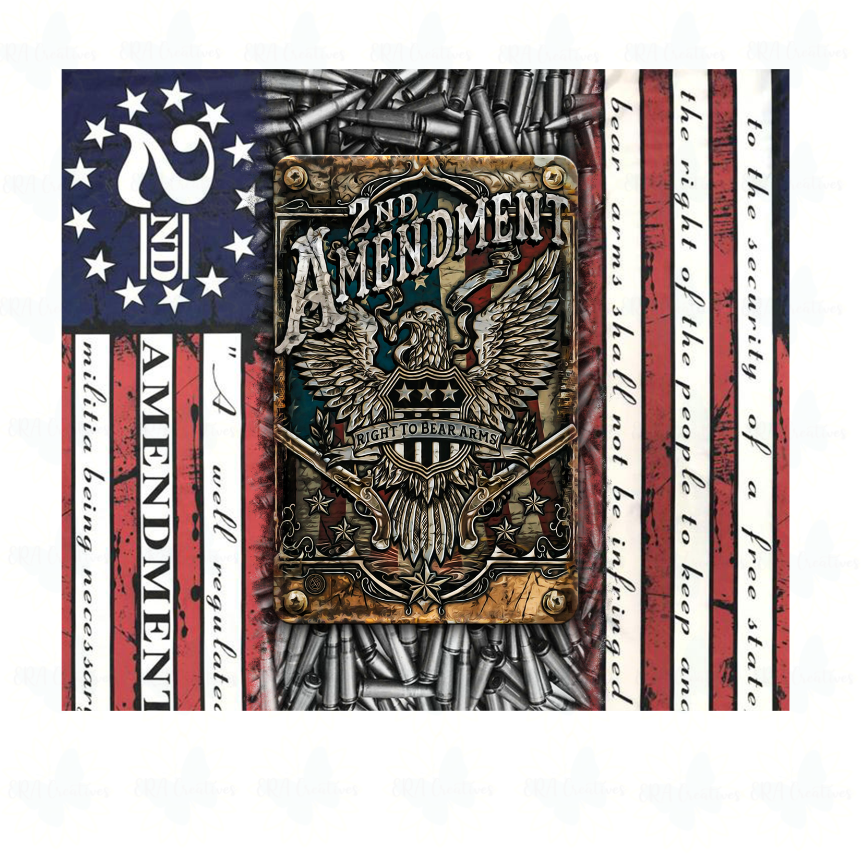 2nd Amendment Flag Tumbler
