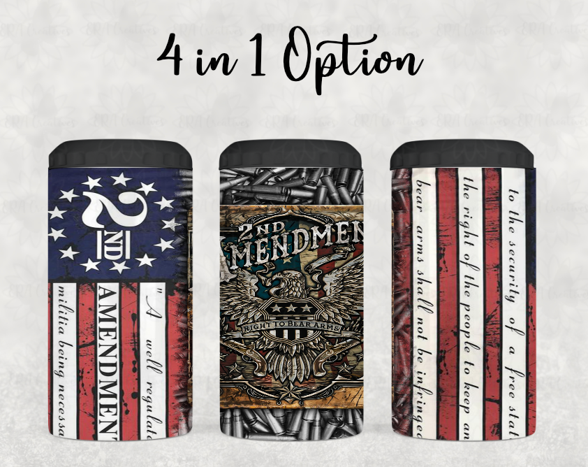2nd Amendment Flag Tumbler