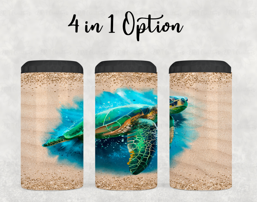Beach Turtle Tumbler