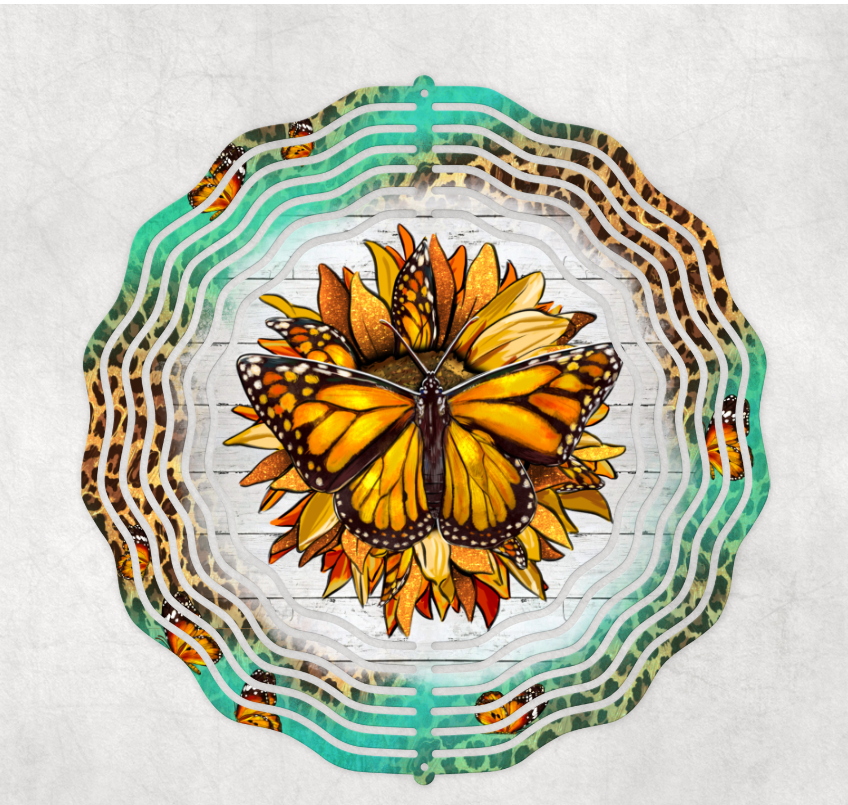 Butterfly Wind Spinner