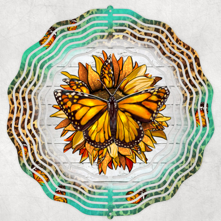 Butterfly Wind Spinner