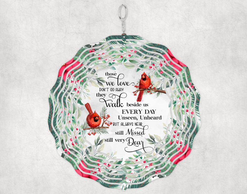 Cardinal Quotes Wind Spinner