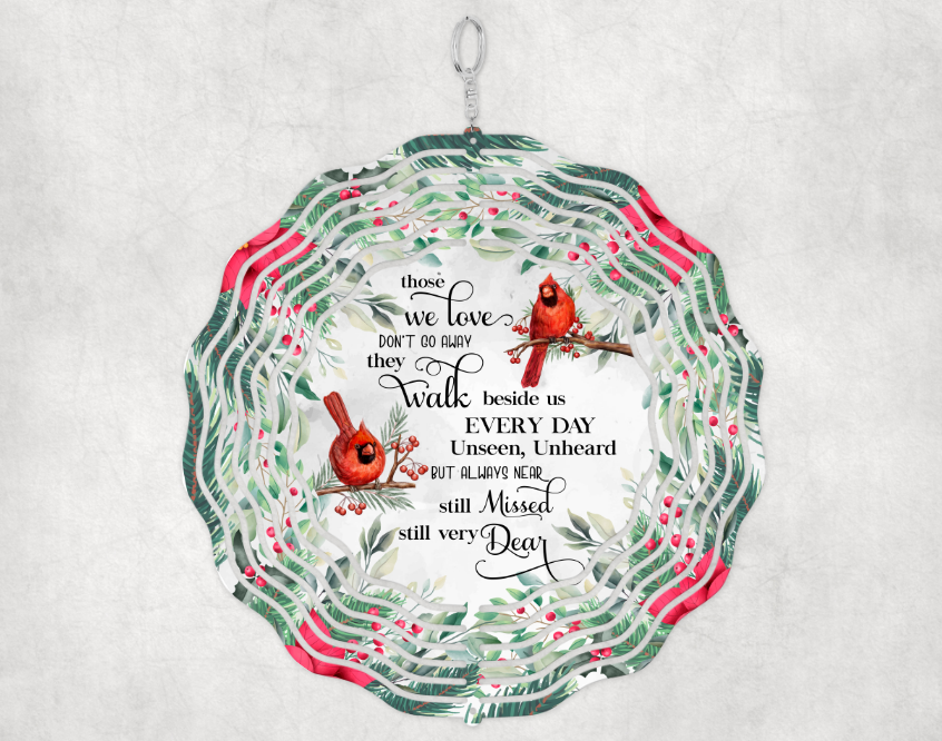 Cardinal Quotes Wind Spinner