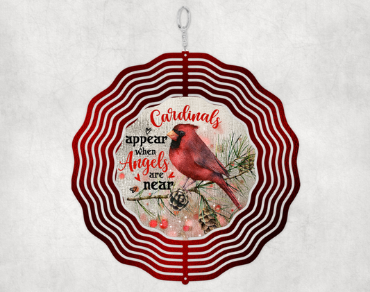 Cardinals Apeear Wind Spinner