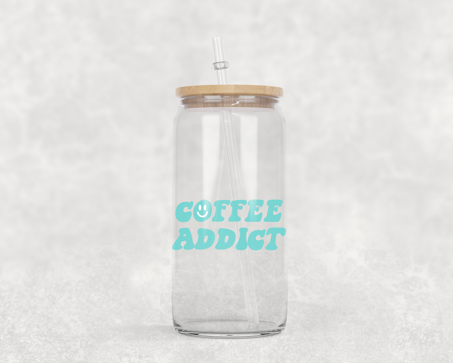 Coffee Addict Coffee Glass Cup