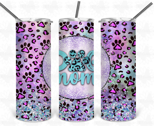 Dog Mom Leopard Paws
