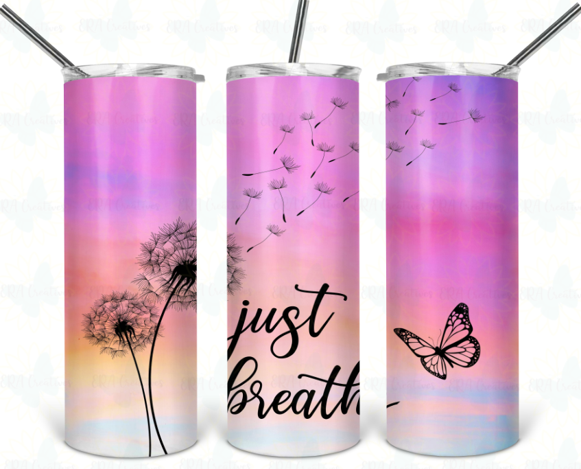 Just Breathe Tumbler