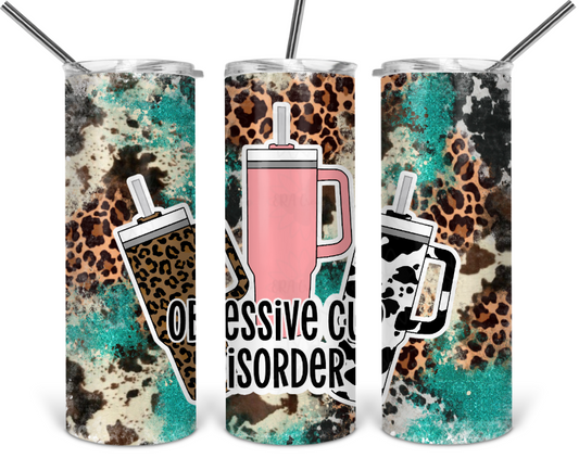 Obsessive Cup Disorder Pink Tumbler