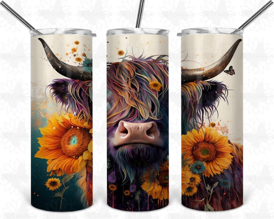 Painted Highland Tumbler