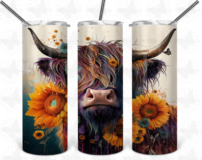 Painted Highland Tumbler