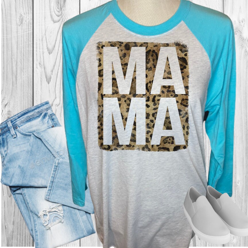 Mama Leopard Raglan