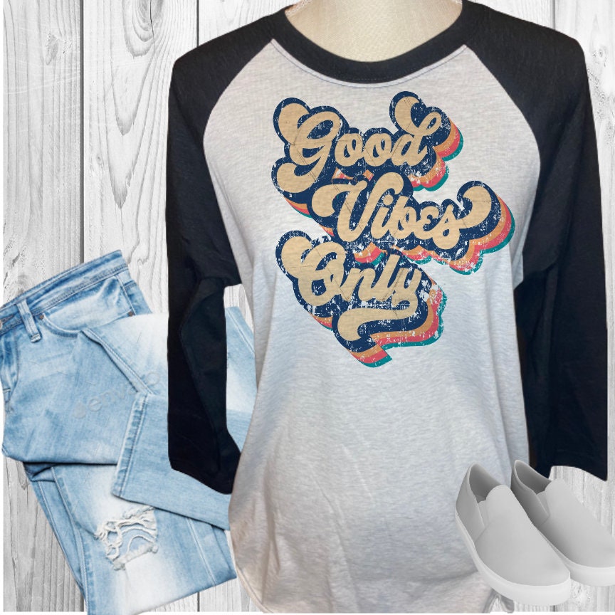 Good Vibes Only Raglan
