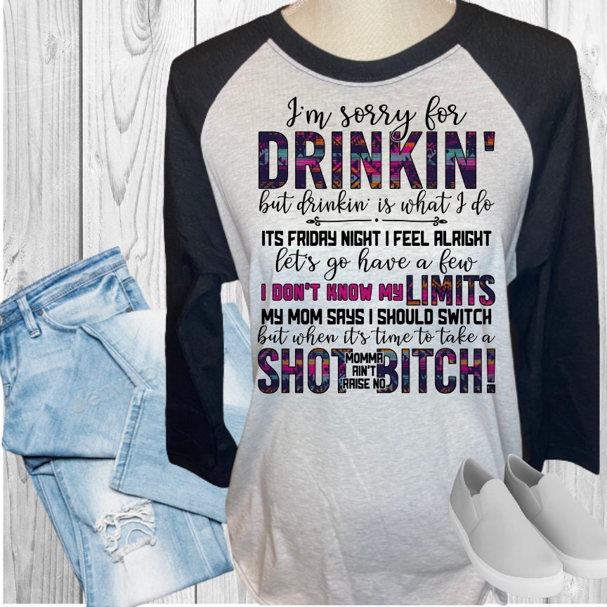 Drinkin Is What I Do Raglan