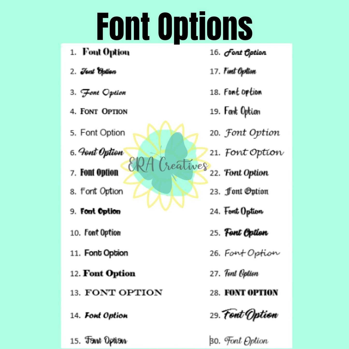 Snowflake Trees Personalized Christmas Ornament