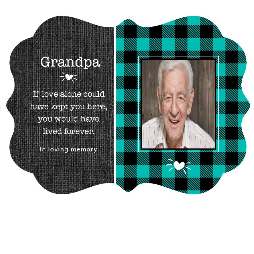 Memorial Christmas Photo Ornament