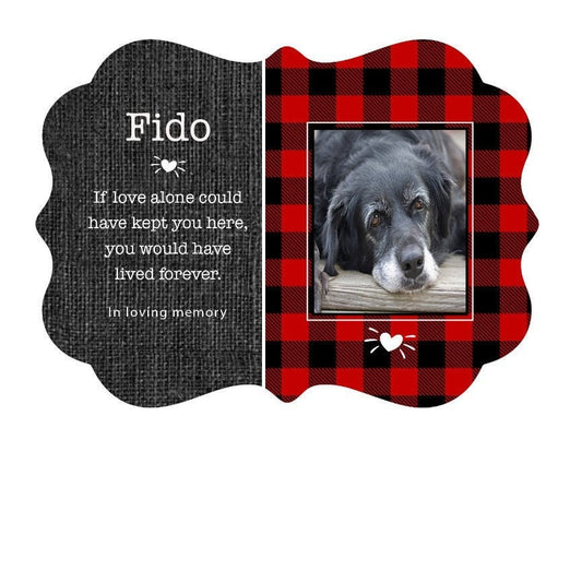 Memorial Christmas Photo Ornament