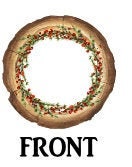 Christmas Wreath Personalized Photo Picture Ornament