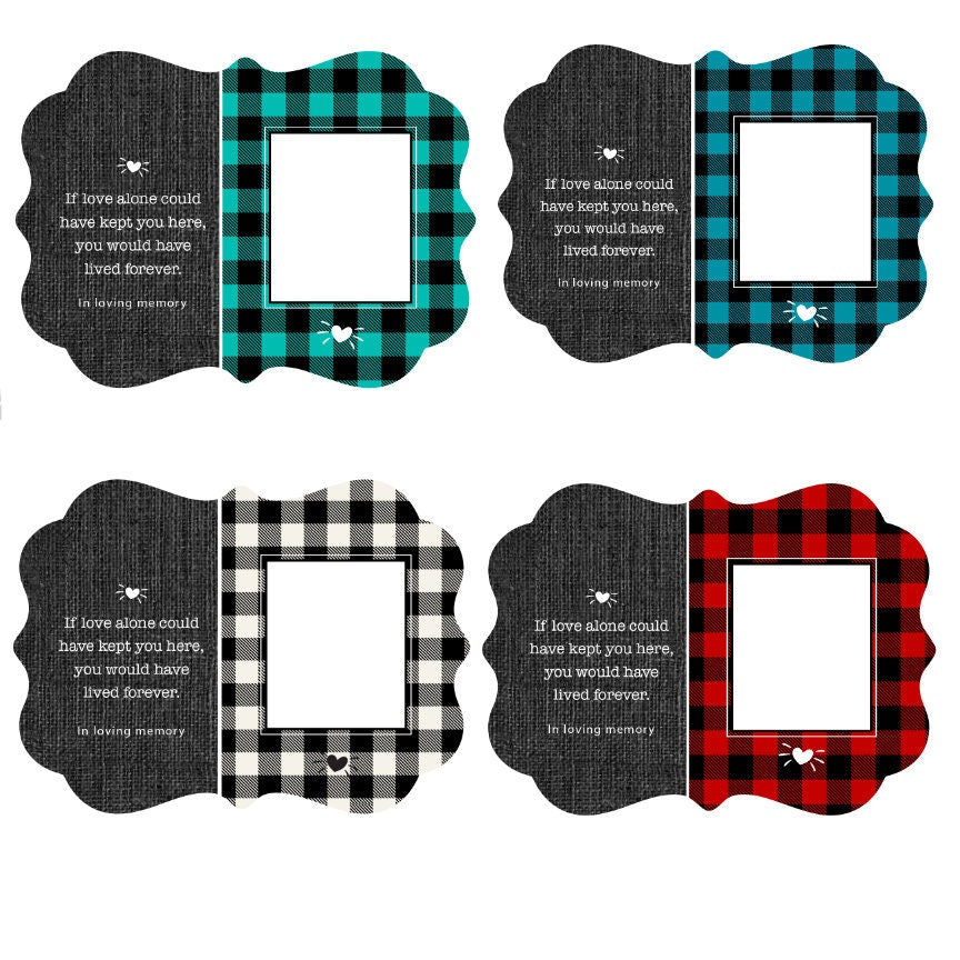 Memorial Christmas Photo Ornament