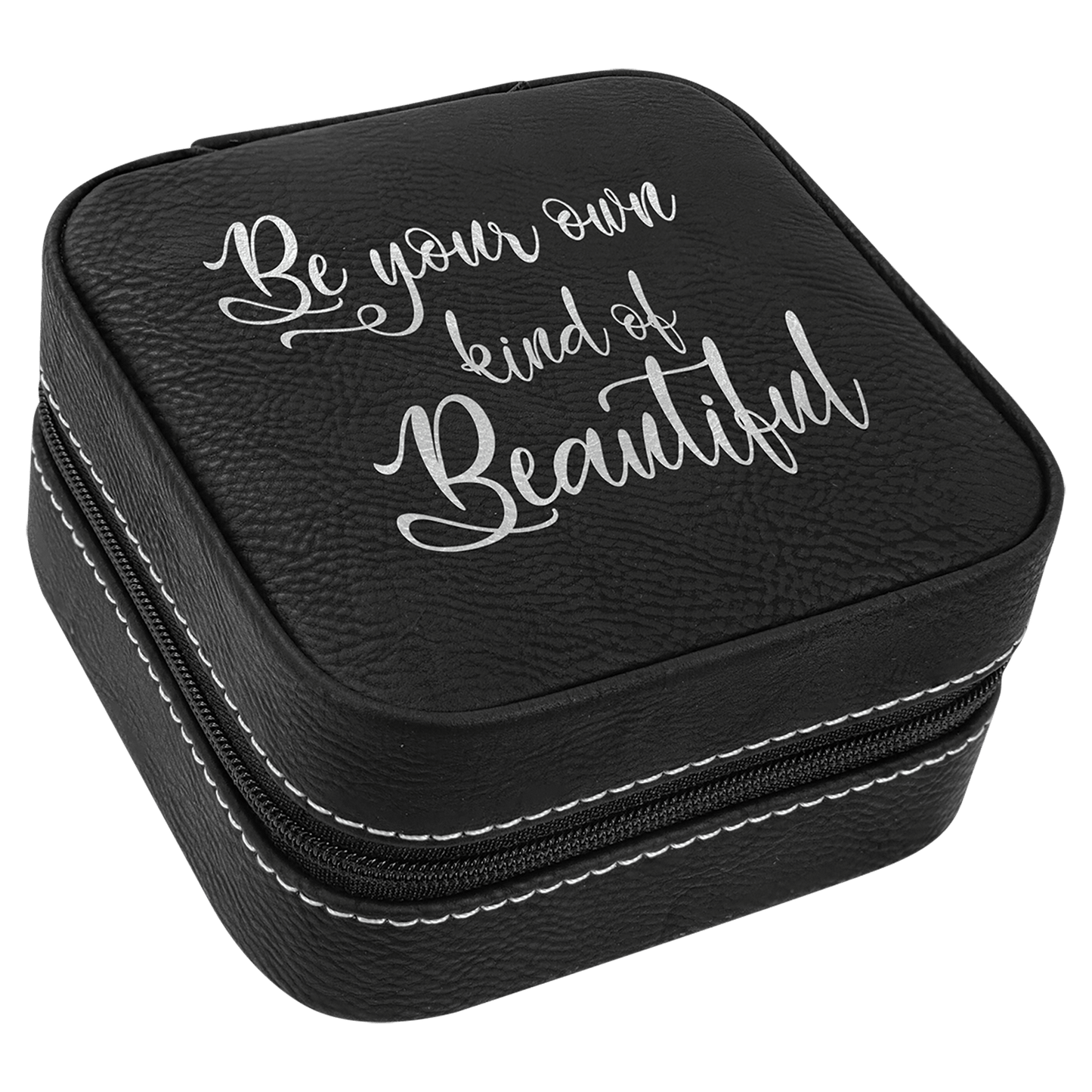 Leatherette Travel Jewelry Box