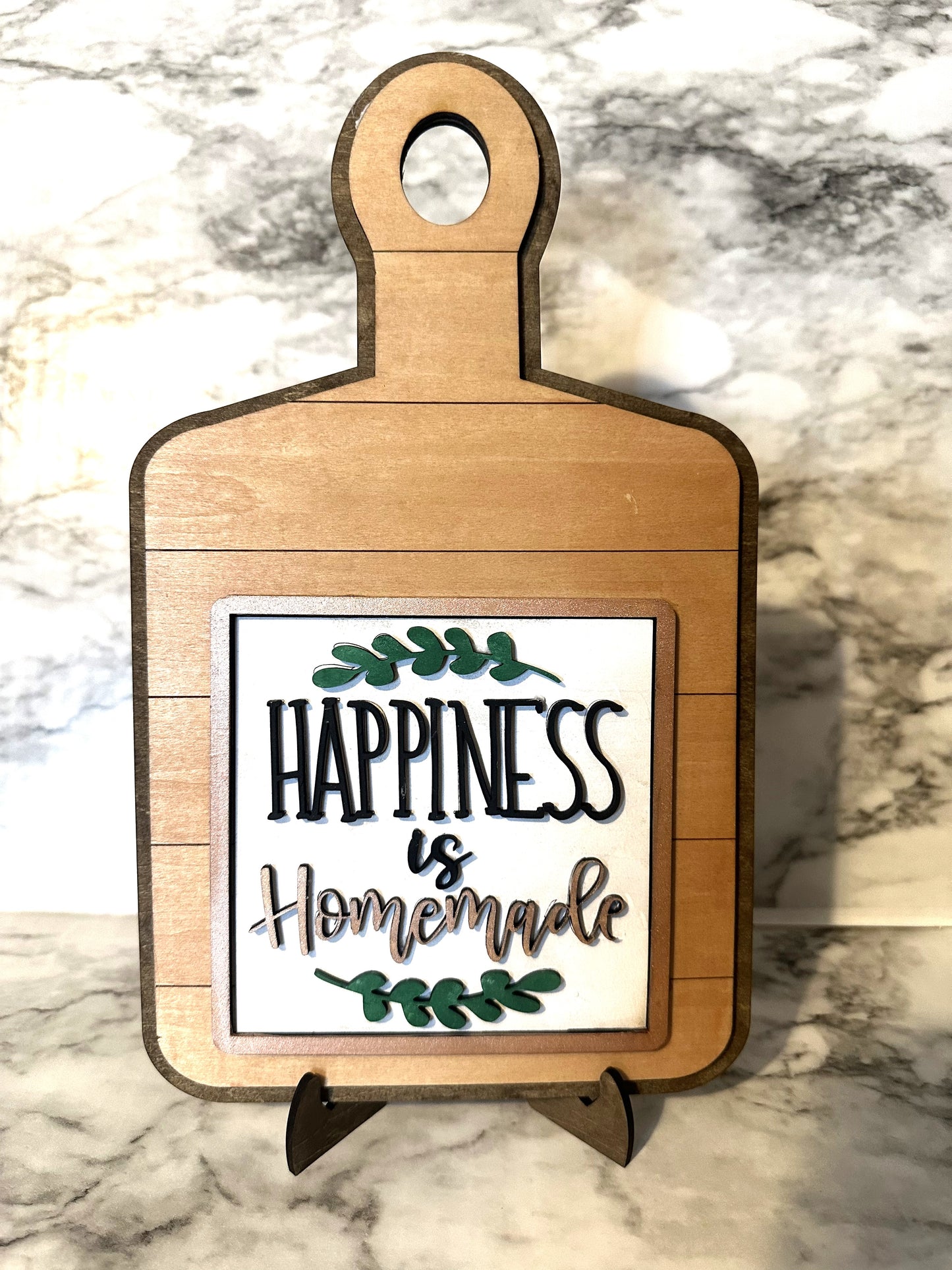 Cutting Board Interchangeable Sign