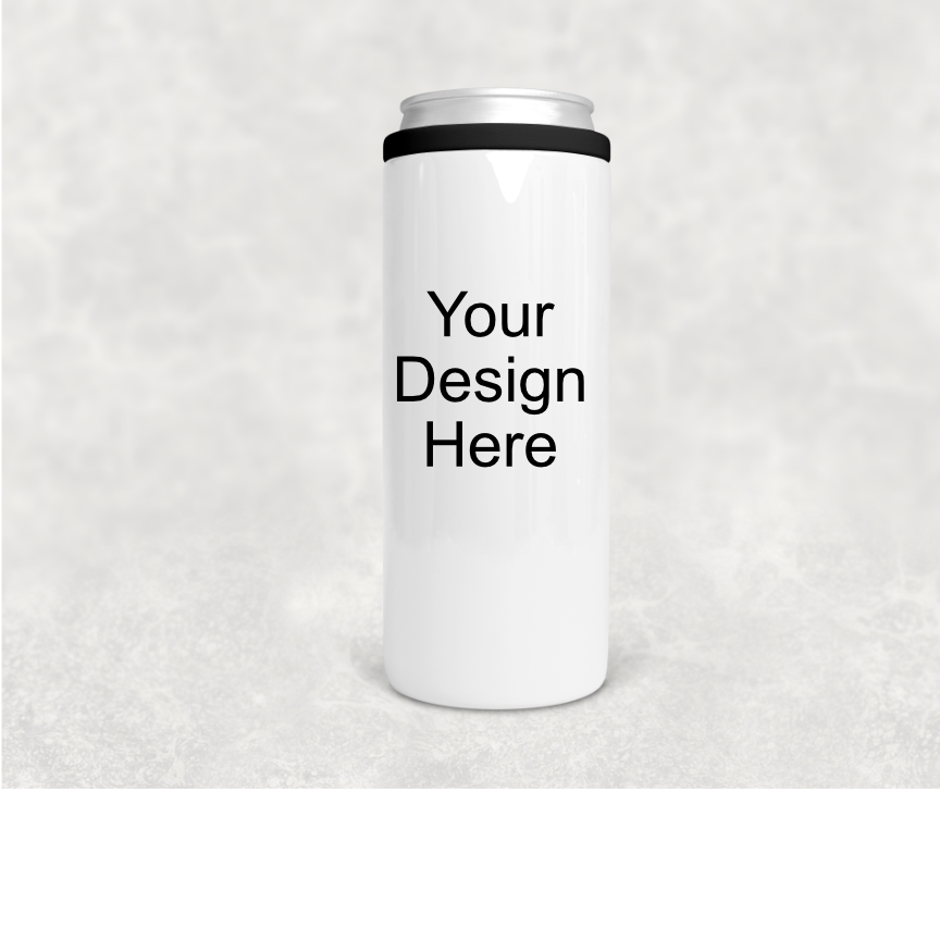 Custom 12oz Slim Can Holder Choose Your Own Design