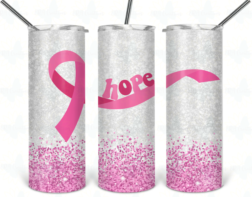 Hope Ribbon Tumbler