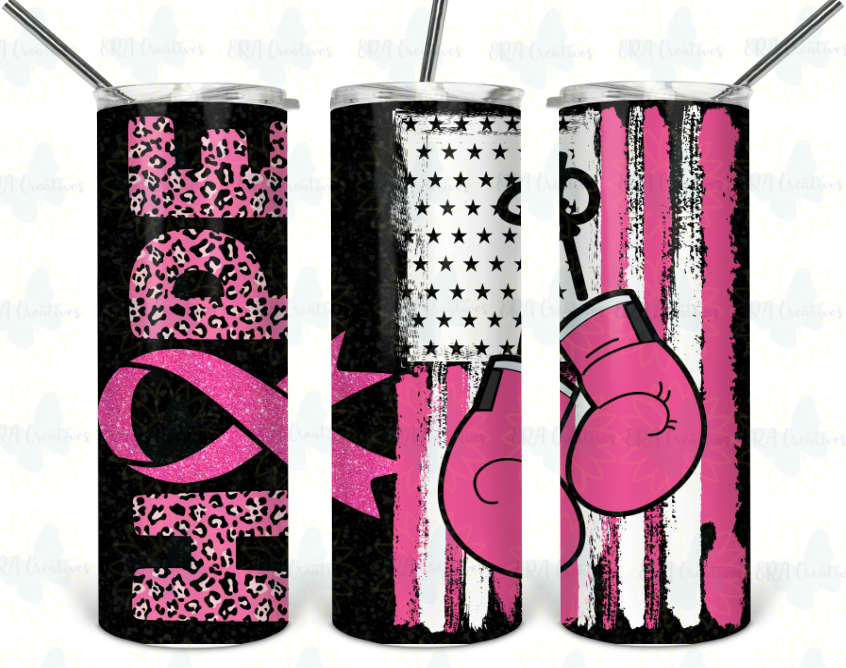 Hope Breast Cancer Fighter Tumbler