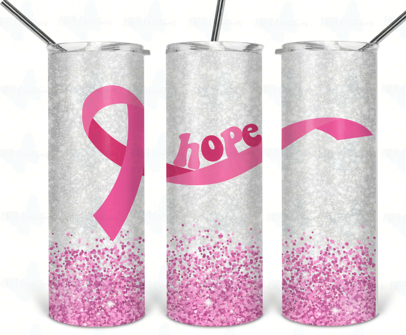 Hope Ribbon Tumbler