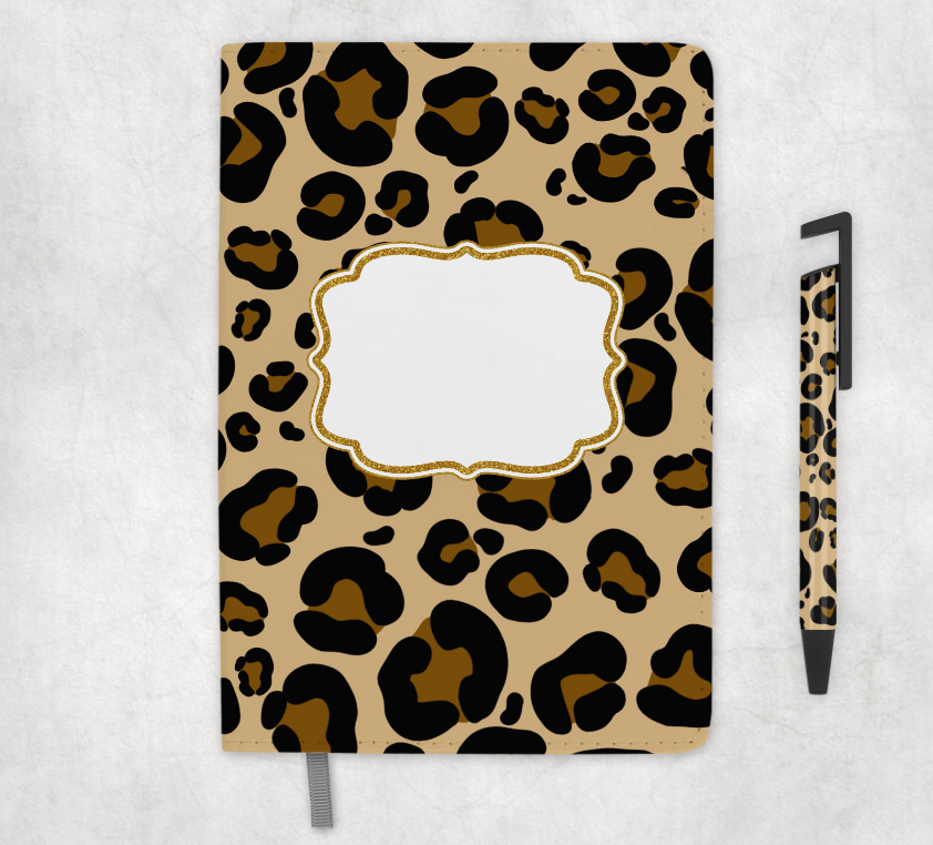 Leopard Journal/Pen/Tumbler Sets