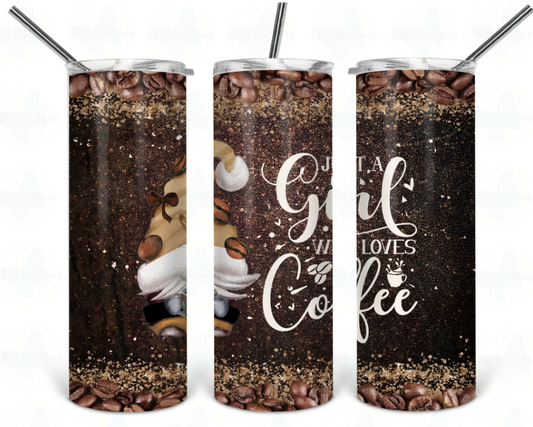 Just a Girl Who Loves Coffee Tumbler