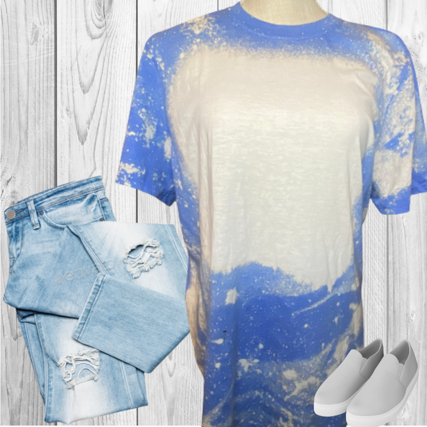 I See Your Hot Mess Raise You A Walking Disaster Bleached T-Shirt