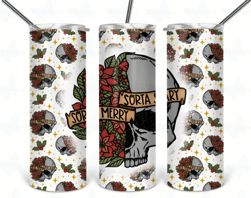 Sorta Merry Sorta Scary Tumbler