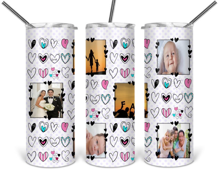 Family Picture Personalized Tumbler