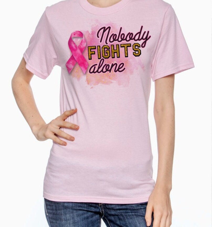 NOBODY FIGHTS ALONE Women's T-Shirt/Long Sleeve T-Shirt