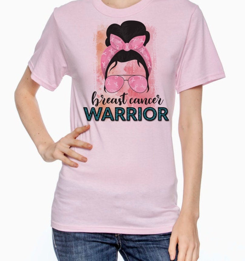 Breast Cancer Warrior T-Shirt Long Sleeve Shirt